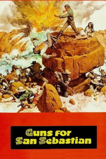 Plakat do filmu "Strzelby dla San Sebastian" #1871817