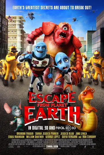 Plakat do filmu "Rodzinka nie z tej Ziemi" #120369