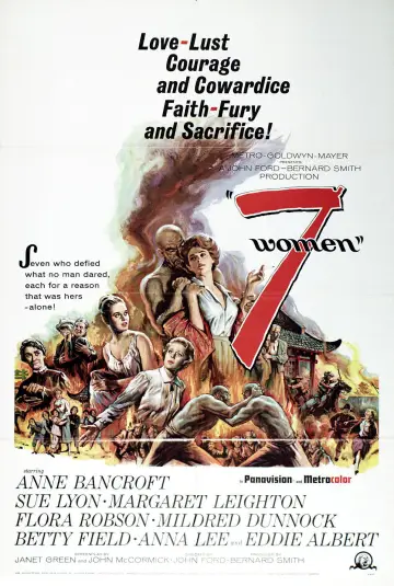 Plakat do filmu "7 Women" #1111823