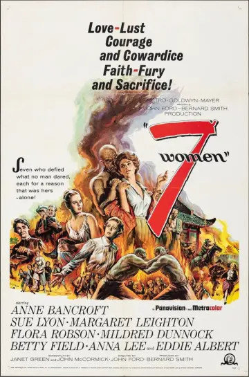 Plakat do filmu "7 Women" #1111824