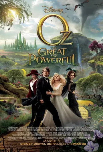 Plakat do filmu "Oz: Wielki i Potężny" #326776