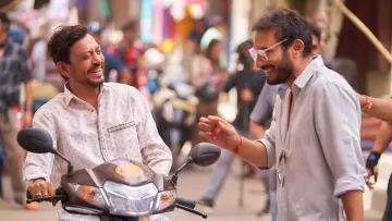 Zasłona do filmu "अंग्रेजी मिडीयम" #921431