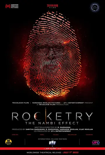Plakat do filmu "Rocketry: The Nambi Effect" #1087378