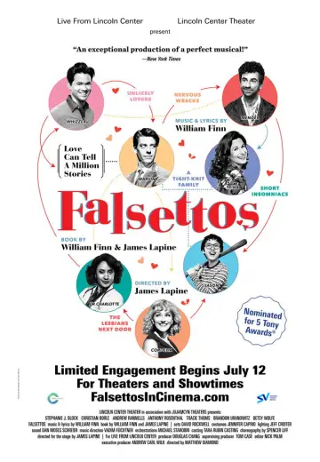 Plakat do filmu "Falsettos" #1128054