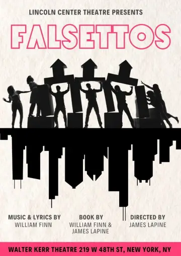 Plakat do filmu "Falsettos" #1653206