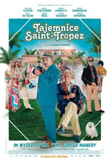 Tajemnice Saint-Tropez plakat