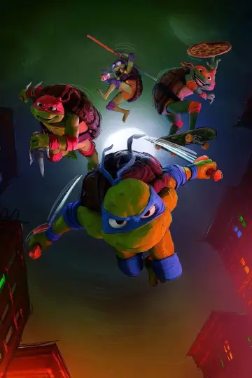 Plakat do filmu "Wojownicze żółwie ninja: Zmutowany chaos" #166849