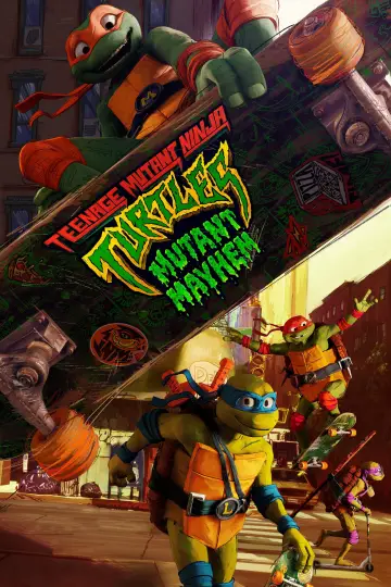 Plakat do filmu "Wojownicze żółwie ninja: Zmutowany chaos" #5222
