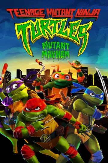 Plakat do filmu "Wojownicze żółwie ninja: Zmutowany chaos" #5224