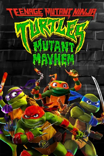 Plakat do filmu "Wojownicze żółwie ninja: Zmutowany chaos" #5225