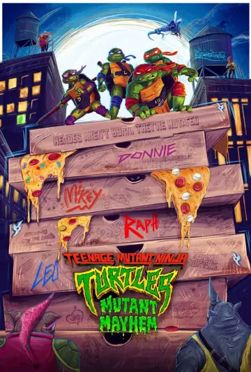 Plakat do filmu "Wojownicze żółwie ninja: Zmutowany chaos" #5226