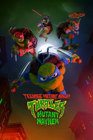 Plakat do filmu "Wojownicze żółwie ninja: Zmutowany chaos" #5227