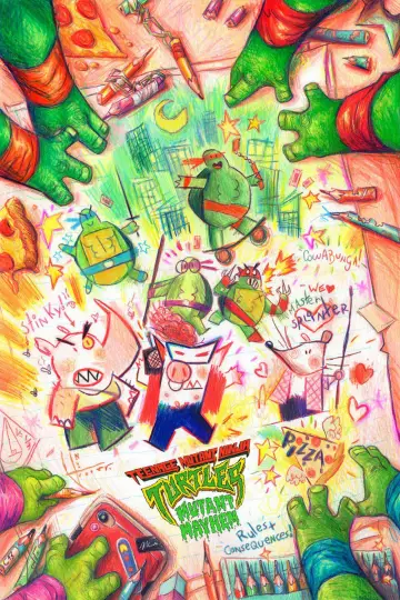 Plakat do filmu "Wojownicze żółwie ninja: Zmutowany chaos" #5243