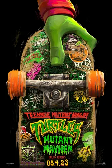 Plakat do filmu "Wojownicze żółwie ninja: Zmutowany chaos" #5244