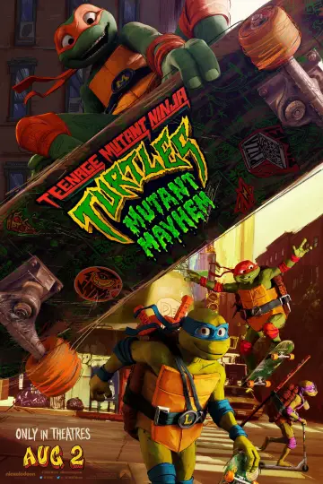 Plakat do filmu "Wojownicze żółwie ninja: Zmutowany chaos" #5245