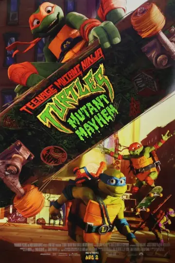 Plakat do filmu "Wojownicze żółwie ninja: Zmutowany chaos" #5252