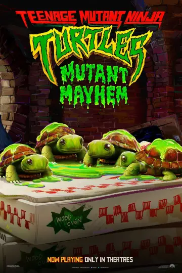 Plakat do filmu "Wojownicze żółwie ninja: Zmutowany chaos" #5253