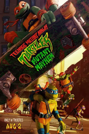 Plakat do filmu "Wojownicze żółwie ninja: Zmutowany chaos" #5258