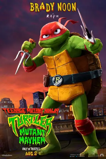 Plakat do filmu "Wojownicze żółwie ninja: Zmutowany chaos" #5272