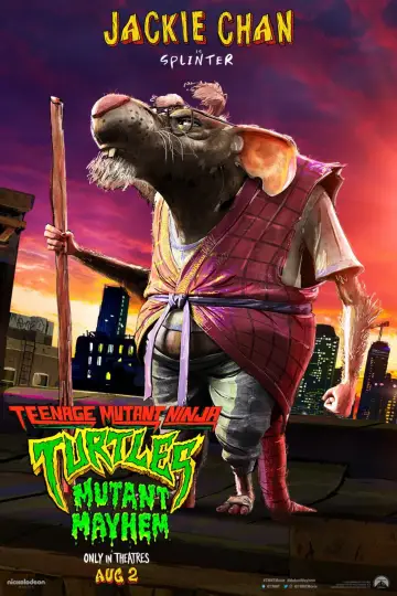 Plakat do filmu "Wojownicze żółwie ninja: Zmutowany chaos" #5273