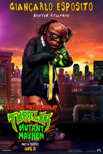 Plakat do filmu "Wojownicze żółwie ninja: Zmutowany chaos" #5275