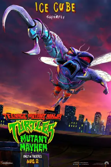 Plakat do filmu "Wojownicze żółwie ninja: Zmutowany chaos" #5276