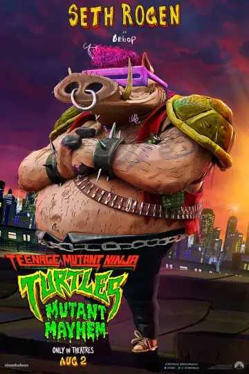 Plakat do filmu "Wojownicze żółwie ninja: Zmutowany chaos" #5277