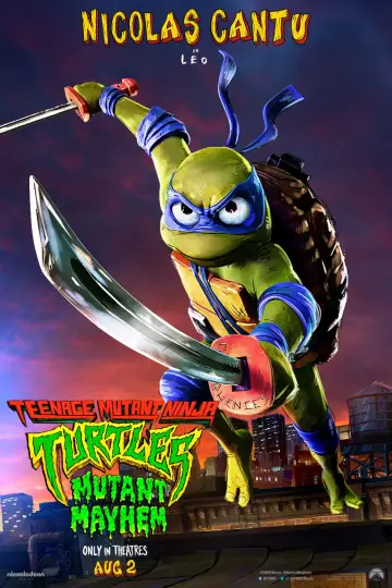 Plakat do filmu "Wojownicze żółwie ninja: Zmutowany chaos" #5279