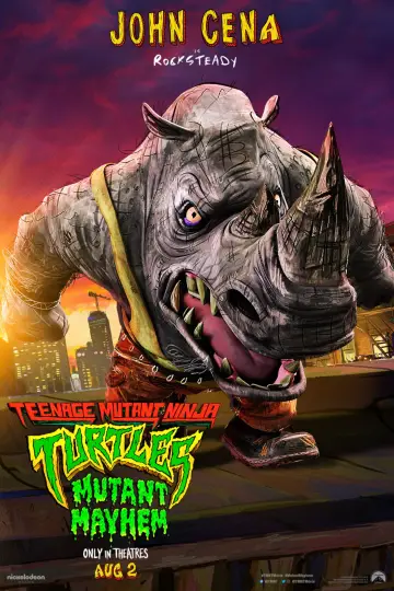 Plakat do filmu "Wojownicze żółwie ninja: Zmutowany chaos" #5283