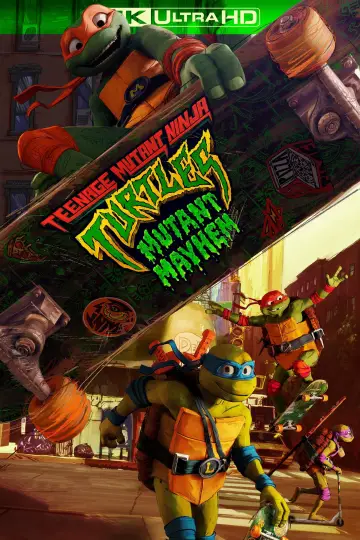 Plakat do filmu "Wojownicze żółwie ninja: Zmutowany chaos" #5284