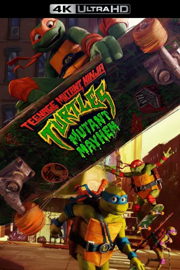 Plakat do filmu "Wojownicze żółwie ninja: Zmutowany chaos" #5285