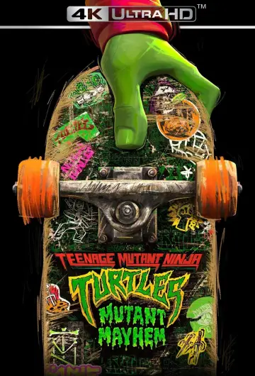 Plakat do filmu "Wojownicze żółwie ninja: Zmutowany chaos" #5287