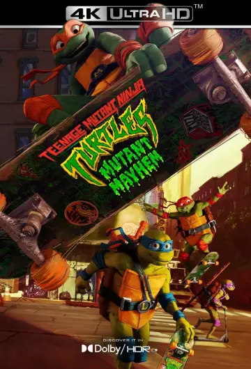Plakat do filmu "Wojownicze żółwie ninja: Zmutowany chaos" #5289