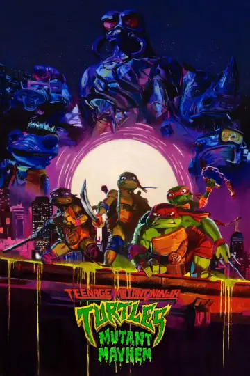 Plakat do filmu "Wojownicze żółwie ninja: Zmutowany chaos" #622643