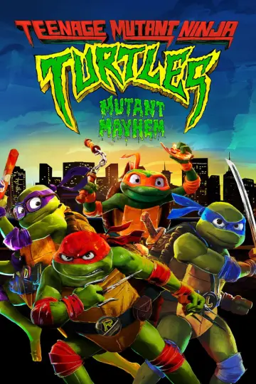 Plakat do filmu "Wojownicze żółwie ninja: Zmutowany chaos" #622647