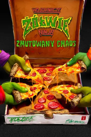 Plakat do filmu "Wojownicze żółwie ninja: Zmutowany chaos" #622650
