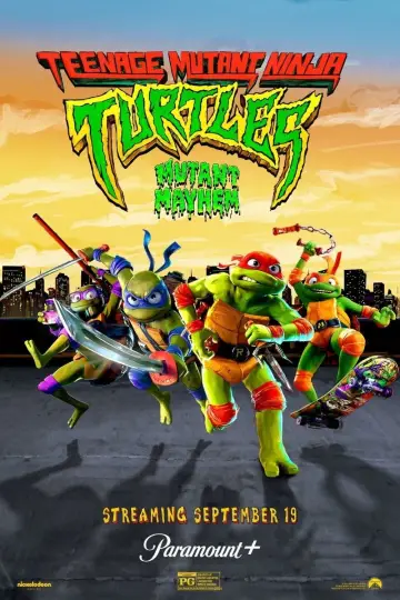 Plakat do filmu "Wojownicze żółwie ninja: Zmutowany chaos" #622652