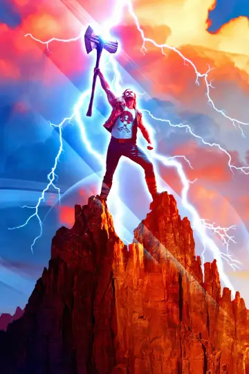 Plakat do filmu "Thor: Miłość i grom" #312832