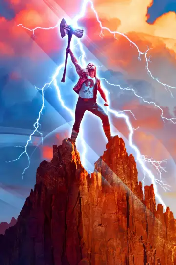 Plakat do filmu "Thor: Miłość i grom" #312835
