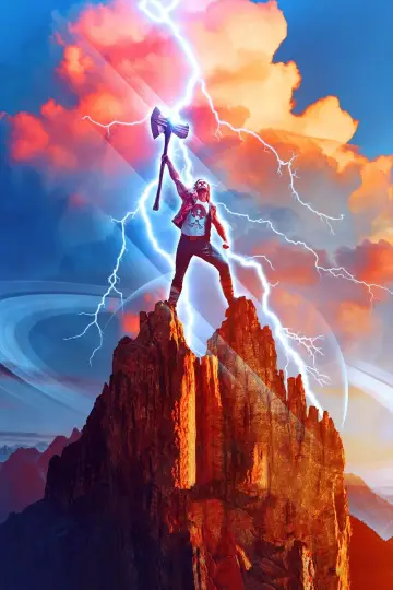 Plakat do filmu "Thor: Miłość i grom" #312836