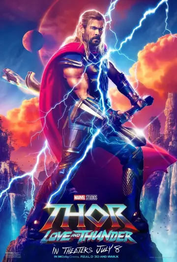 Plakat do filmu "Thor: Miłość i grom" #6098