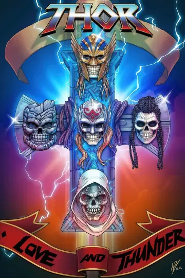 Plakat do filmu "Thor: Miłość i grom" #6117