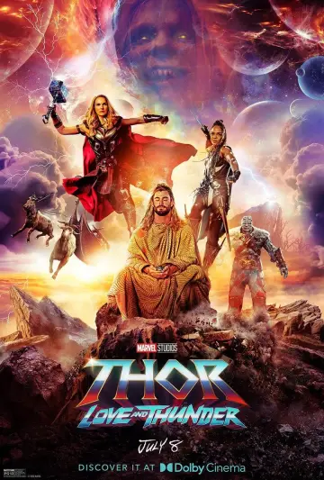 Plakat do filmu "Thor: Miłość i grom" #6124
