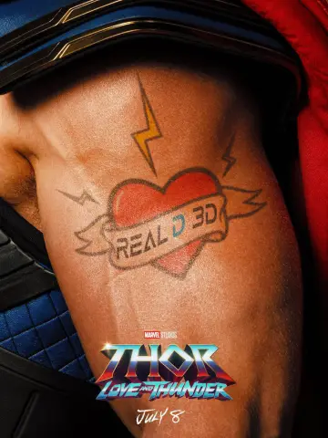 Plakat do filmu "Thor: Miłość i grom" #6125