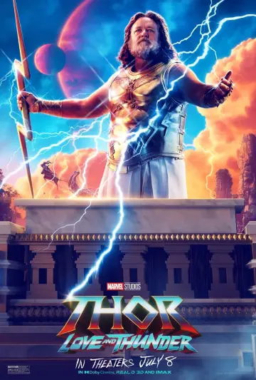 Plakat do filmu "Thor: Miłość i grom" #6137