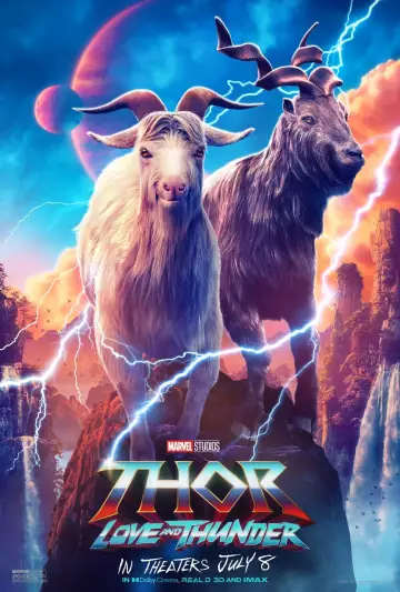 Plakat do filmu "Thor: Miłość i grom" #6138