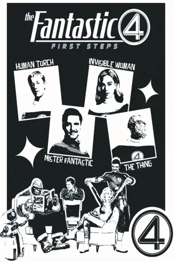 Plakat do filmu "Fantastyczna 4. Pierwsze kroki" #1155532