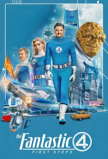Plakat do filmu "Fantastyczna 4. Pierwsze kroki" #1155540