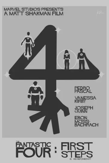Plakat do filmu "Fantastyczna 4. Pierwsze kroki" #1182445