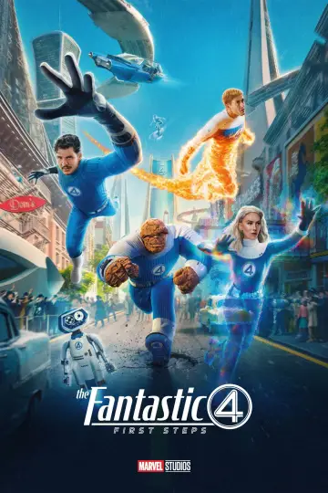 Plakat do filmu "Fantastyczna 4: Pierwsze kroki" #1528818